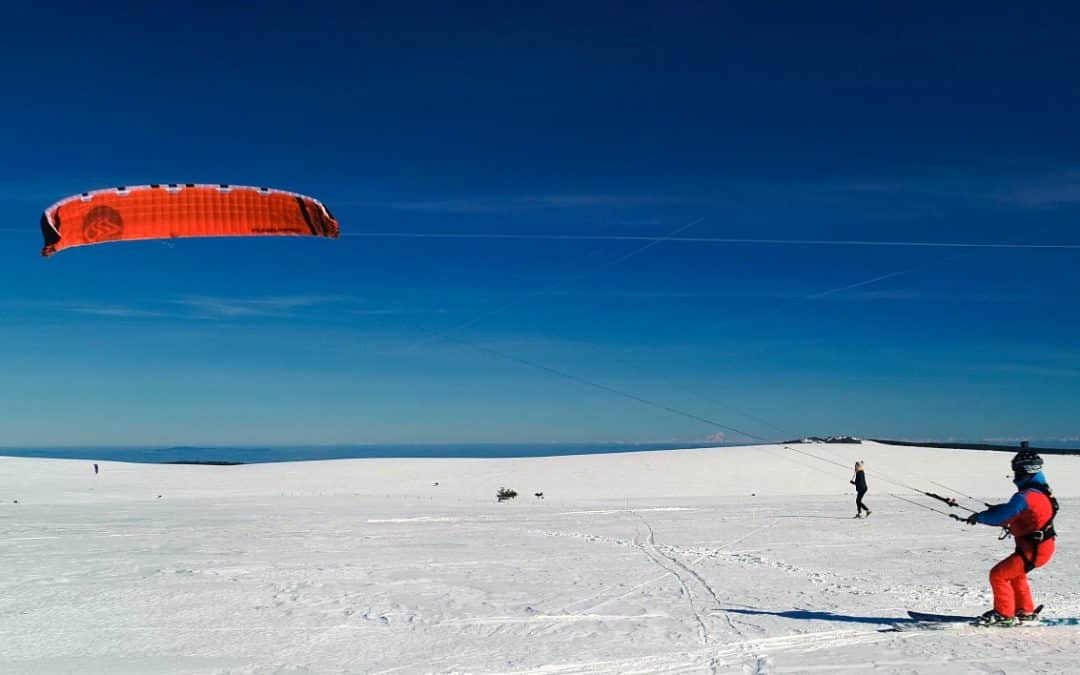 Réalisation Clip SnowKite, Sebastien Gourbière au Col des Supeyres